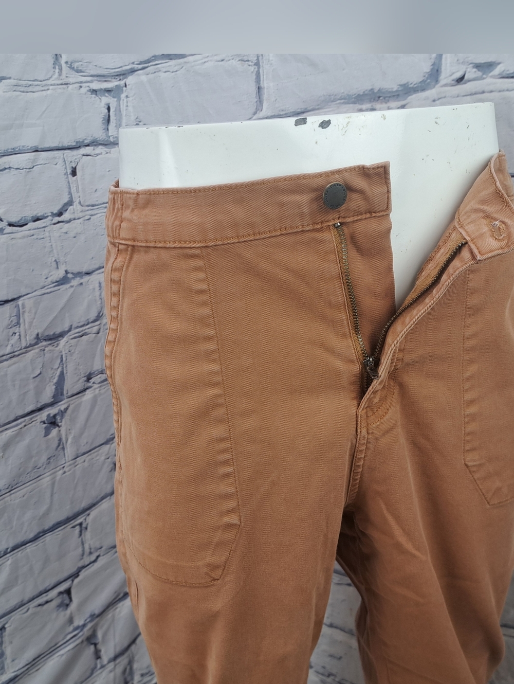 DU/ER Women's Live Free High Rise Jogger Sand Tencel Cotton Duer $140 32x28 - Picture 16 of 16